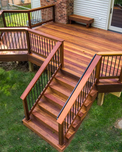 BUILDING A CEDAR DECK