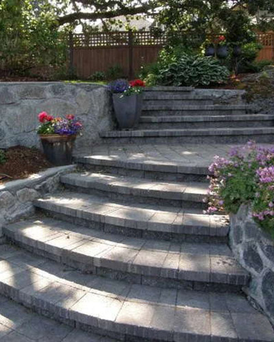 interlocking steps with Magic Landscape