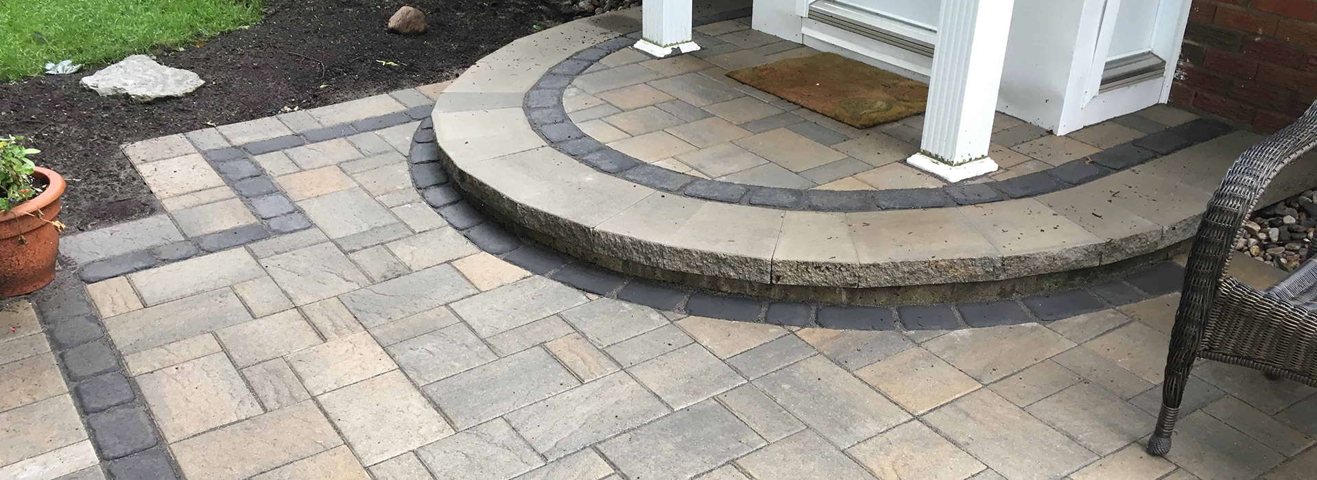 Magic Landscape paving steps