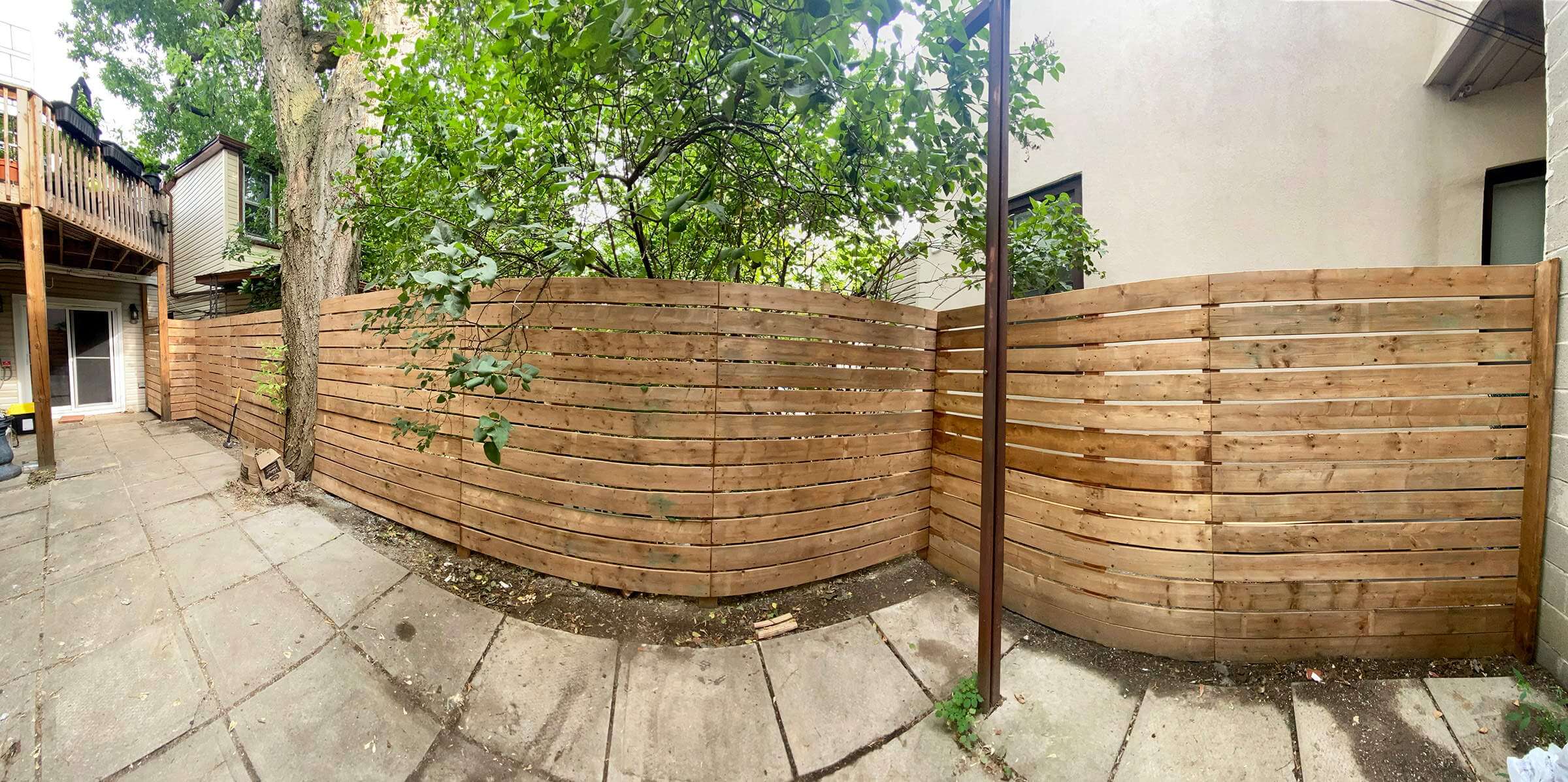 Pressure treated fence Magic Landscape