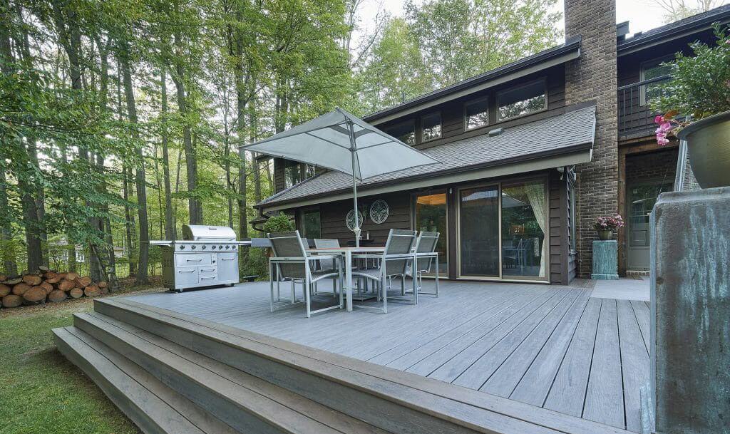 Deck Front Yard Magic Landscape 