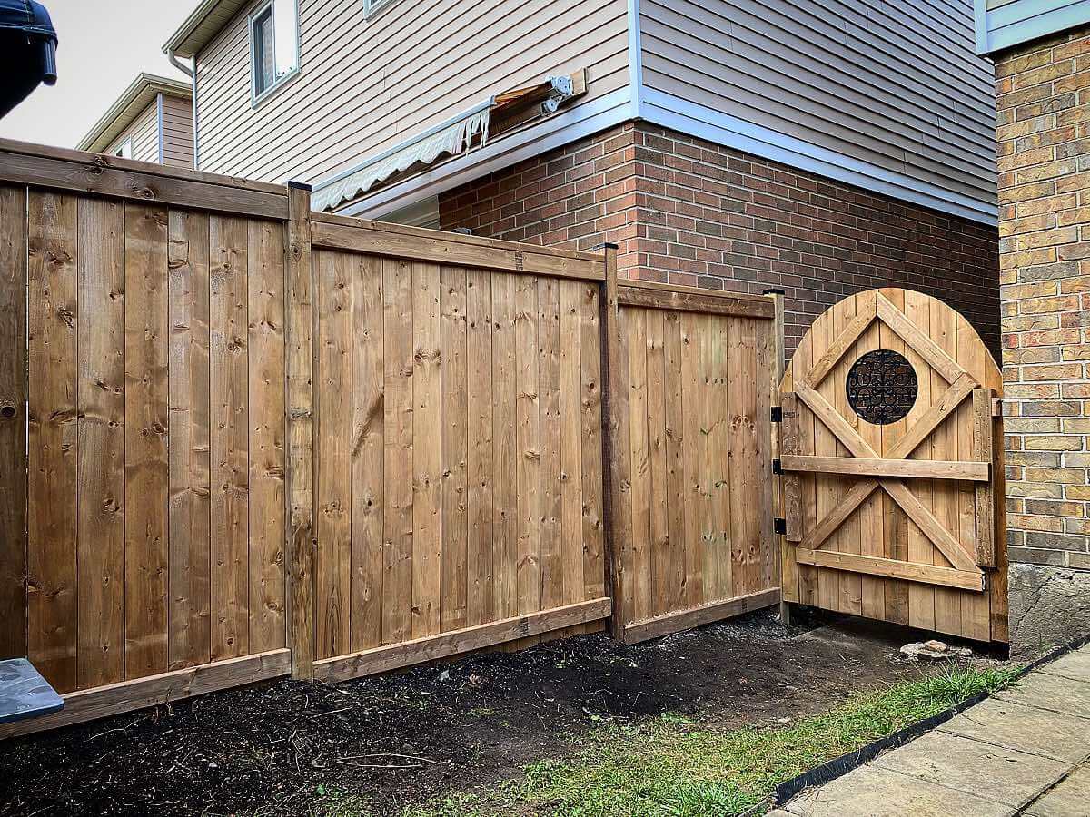 Wood fence Magic Landscape