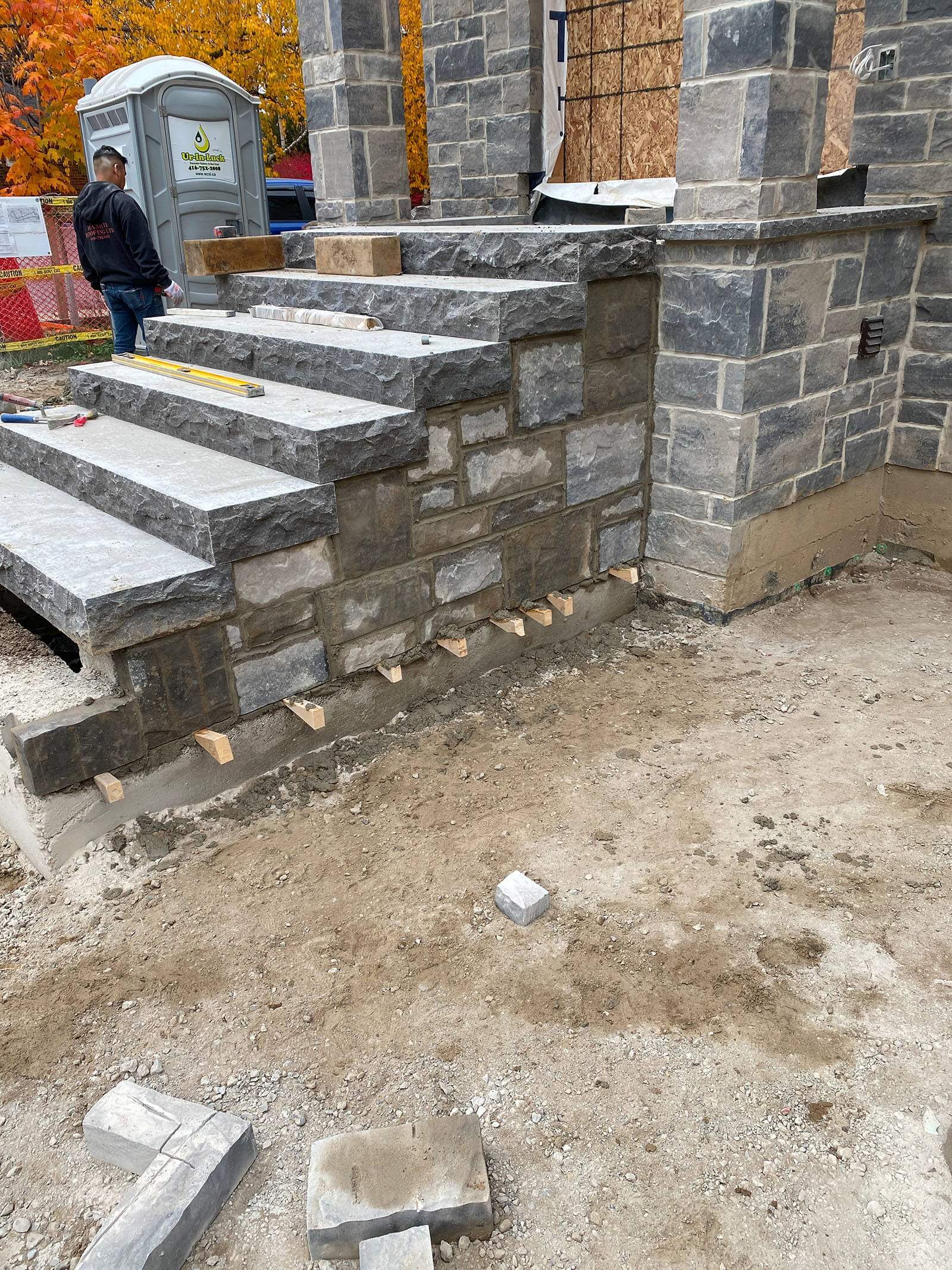 Flagstone Steps Start Magic Landscape