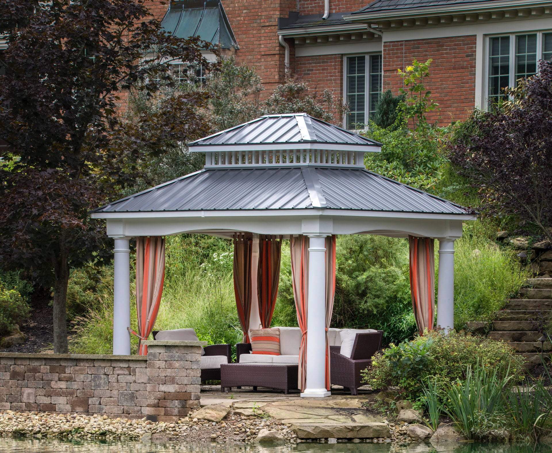 Gazebo in Victorian style Magic Landscape